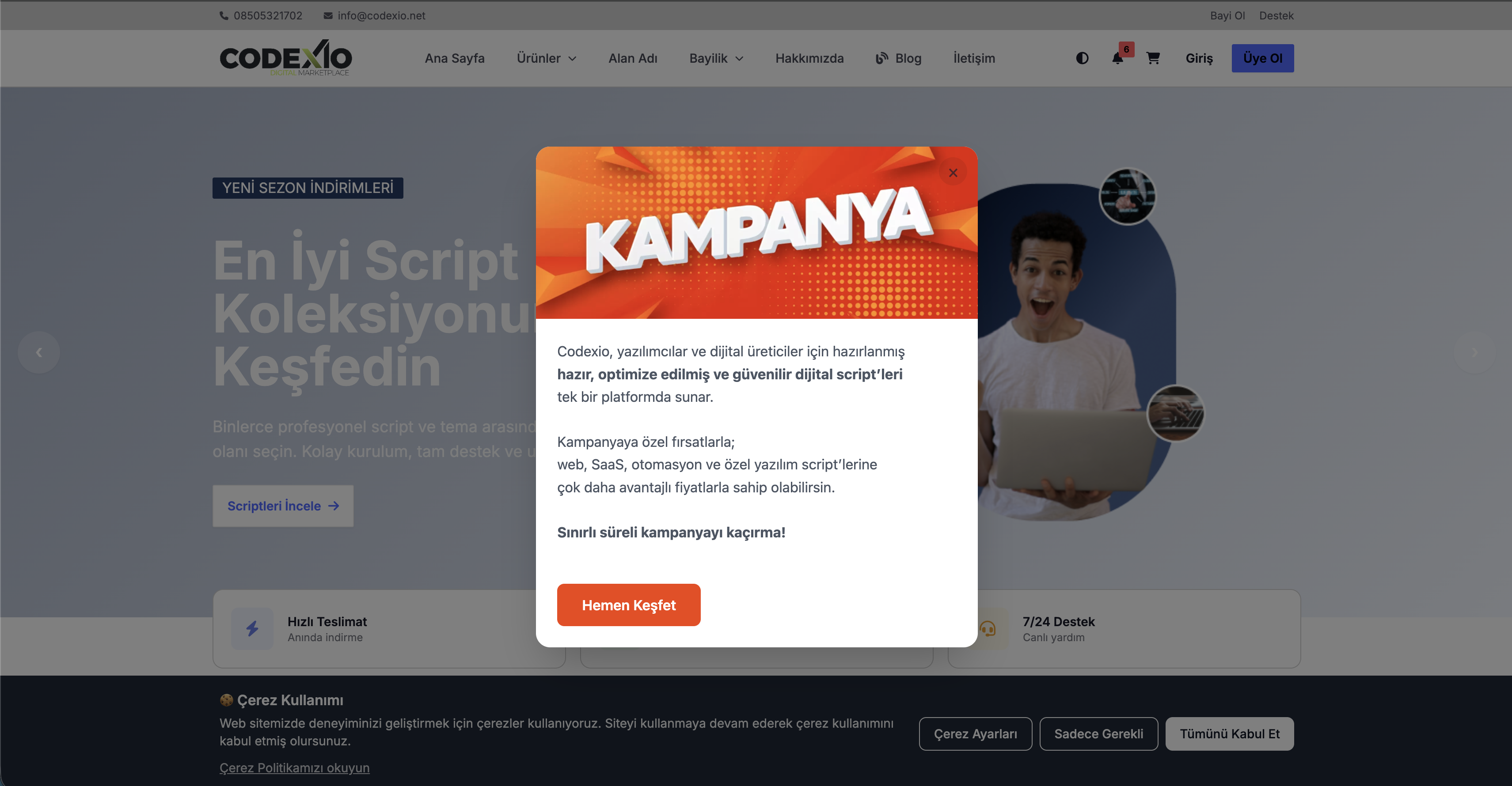 Popup Gelişmiş Duyuru Modülü